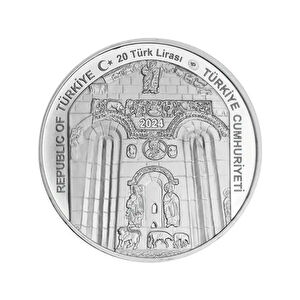 AgaKulche Van Akdamar Kilisesi G&uuml;m&uuml;ş Sikke Coin