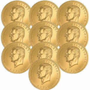 AgaKulche New 10 Pieces Ata Full 45 Days Future Delivery Gold