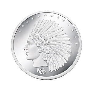 AgaKulche Amerikan Kartalı G&uuml;m&uuml;ş Sikke Coin