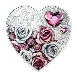 AgaKulche Brilliant Love Roses 2024 20 gr Gümüş Sikke Coin