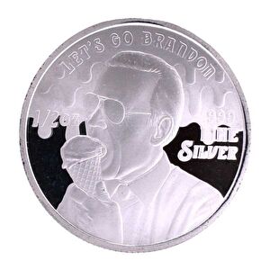 AgaKulche Fjb Lets Go Brandon 15,55 gr Gümüş Sikke Coin