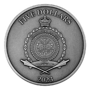 Garden of the Hesperides 2023 2 Ounce 62.20 Gram Silver Coin (999)