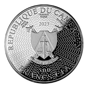 AgaKulche Japon Balığı G&uuml;m&uuml;ş Sikke Coin