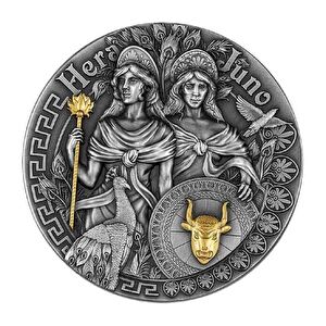 AgaKulche Hera Juna 2 Ons Gümüş Sikke Coin