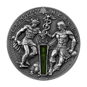 AgaKulche Hermes And Mercury 2022 2 Ons Gümüş Sikke Coin