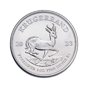 AgaKulche 1 Ons 31.10 gr 999.9 Ayar Krugerrand Gümüş Sikke Coin