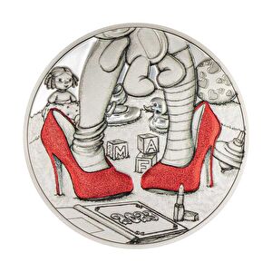 AgaKulche Mommy Girl Be Big 2023 15.57 gr Gümüş Sikke Coin