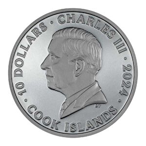 Motorbike Ride On 2024 2 Ounce 62.20 Gram Silver Coin (999.9)