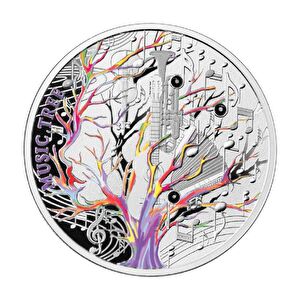 AgaKulche Music Tree 2023 17.5 gr Gümüş Sikke Coin