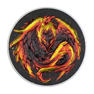 AgaKulche Phoenix 2 Ons  Gümüş Sikke Coin