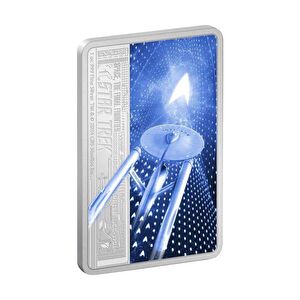 AgaKulche Space The Final Frontier Star Trek 2024 1 Ons Gümüş Sikke Coin