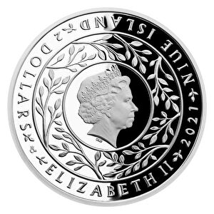Silver Crystal Coin-Tree of Life Rainbow 1 Oz (999)