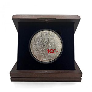 AgaKulche Türkiye Yüzyılı 2023 150 gr Gümüş Sikke Coin