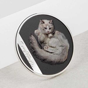 Underlook Under Cat 2024 1 Ounce 31.10 Gram Silver Coin (999.9)
