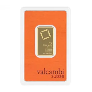 AgaKulche 20 gr 999.9 24 Ayar Valcambi Külçe Altın
