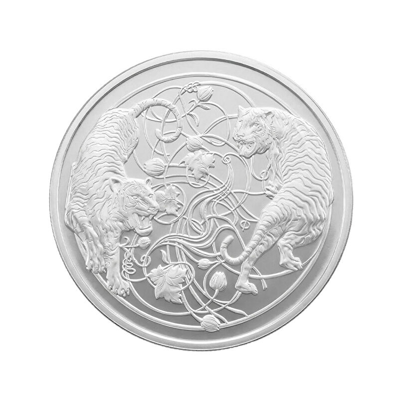 AgaKulche Kaplan Gümüş Sikke Coin