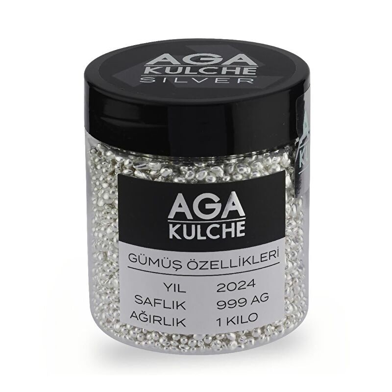 AgaKulche 1000 gr 15 G&uuml;n Gelecek Teslimatlı Gran&uuml;l G&uuml;m&uuml;ş