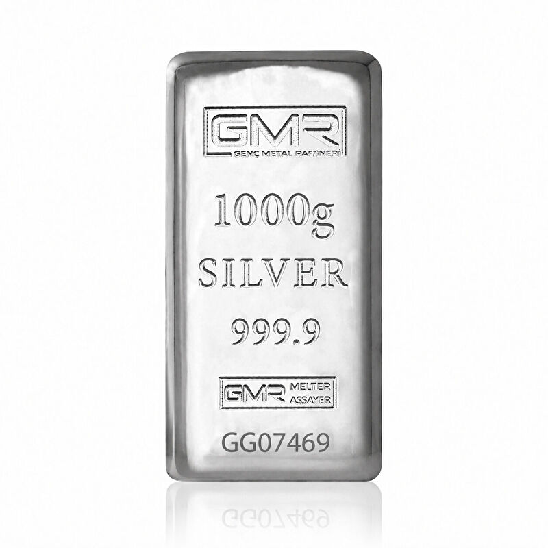 AgaKulche 1000 Gram 999.9 Ayar GMR K&uuml;l&ccedil;e 30 G&uuml;n Gelecek Teslimatlı G&uuml;m&uuml;ş
