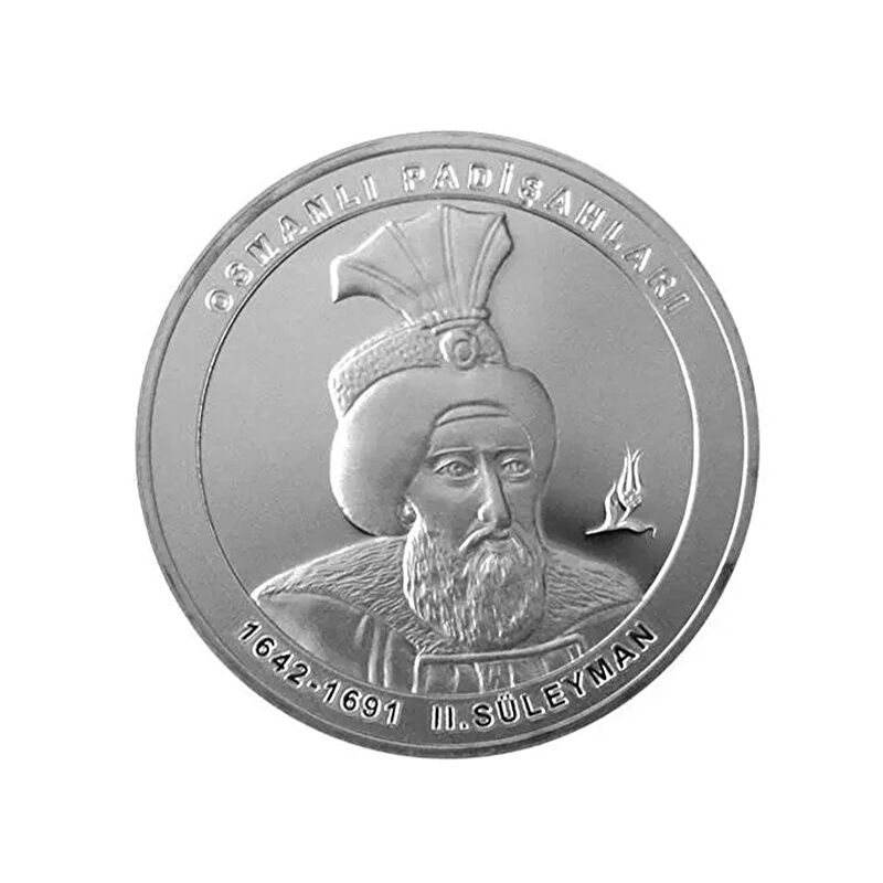AgaKulche 2.S&uuml;leyman Ottoman Silver Coin