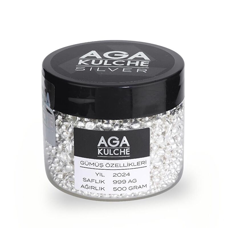 AgaKulche 500 gr Granulated Silver with 15 Days Delivery