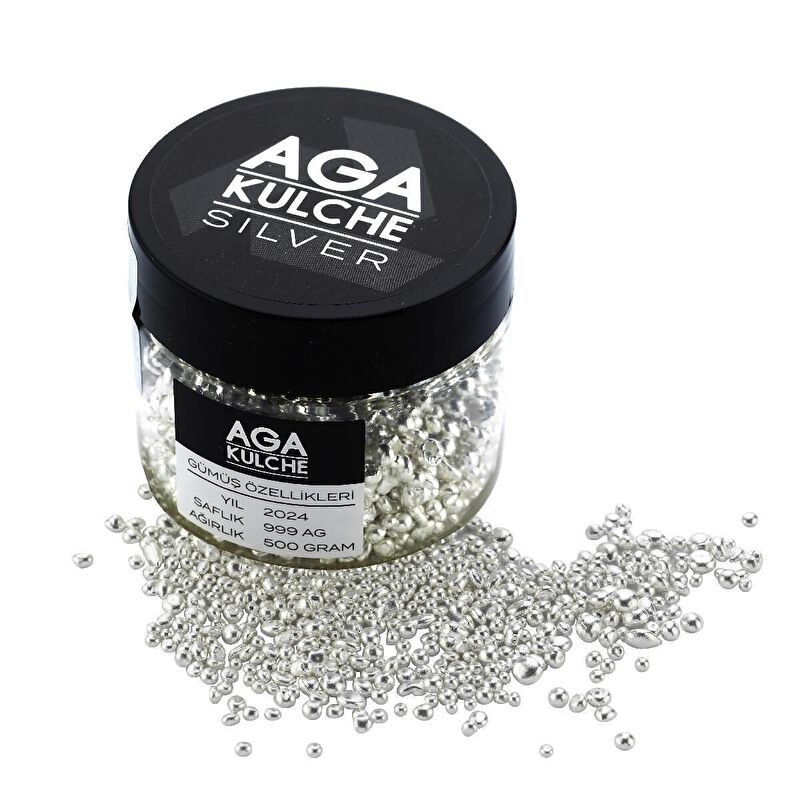 AgaKulche 500 gr Granulated Silver with 15 Days Delivery
