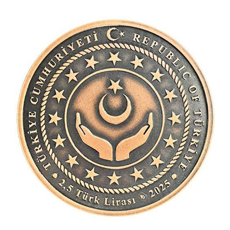 AgaKulche Aile Yılı Bronz Sikke Coin