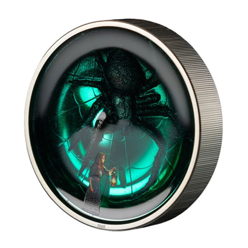  AgaKulche Arachnophobia Silver Coin
