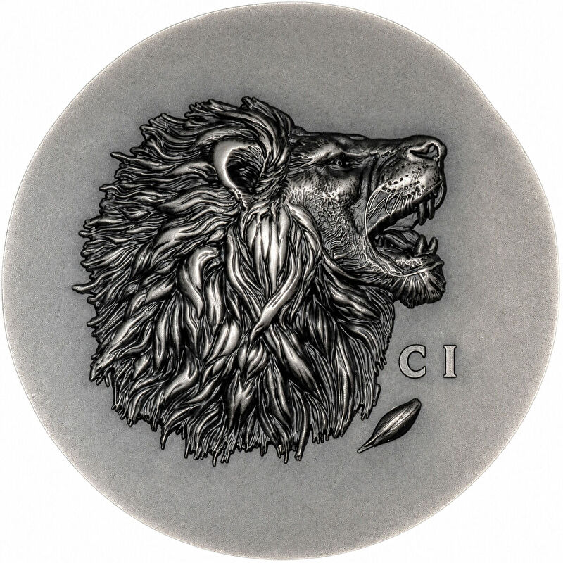 AgaKulche Lion Silver Coin