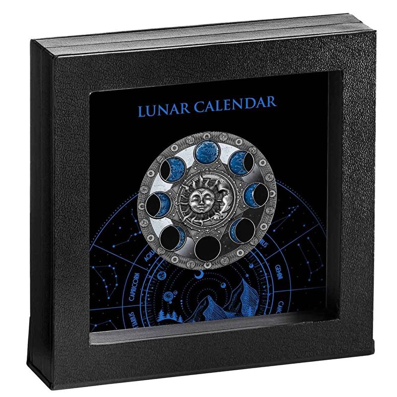 AgaKulche Lunar Calendar Silver Coin
