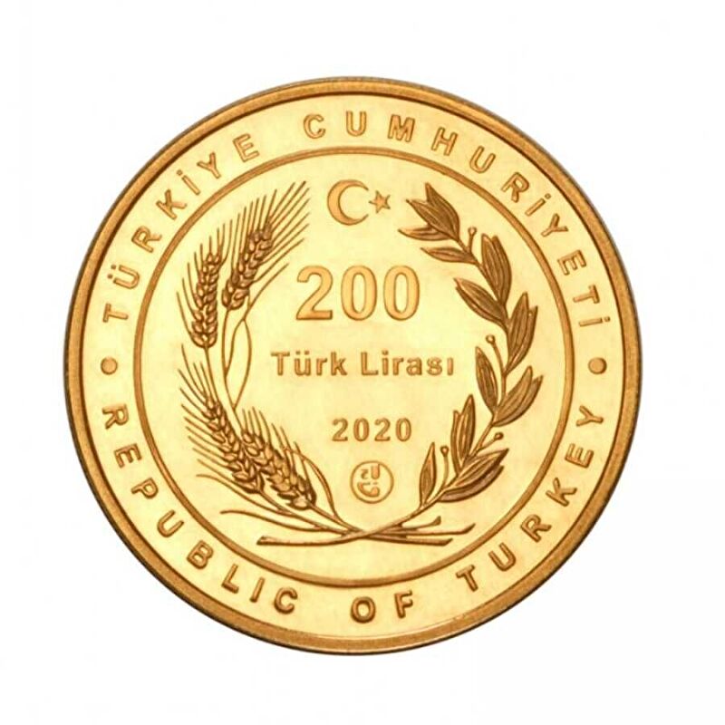AgaKulche Ayasofya 22 Ayar 916 Altın Hatıra Para