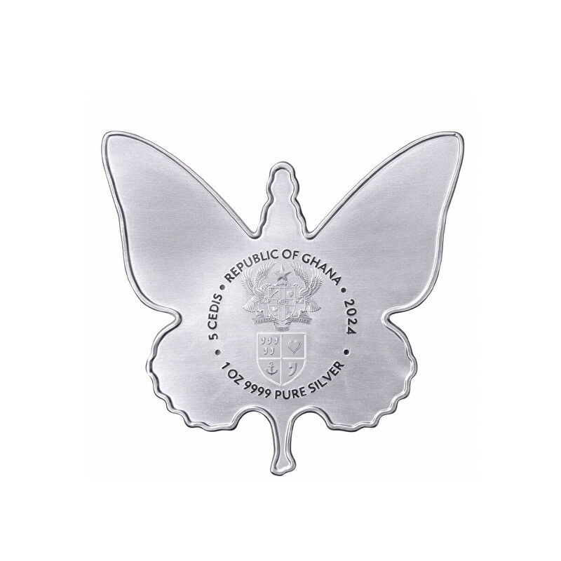 AgaKulche Butterfly Woman 2024 Silver Coin