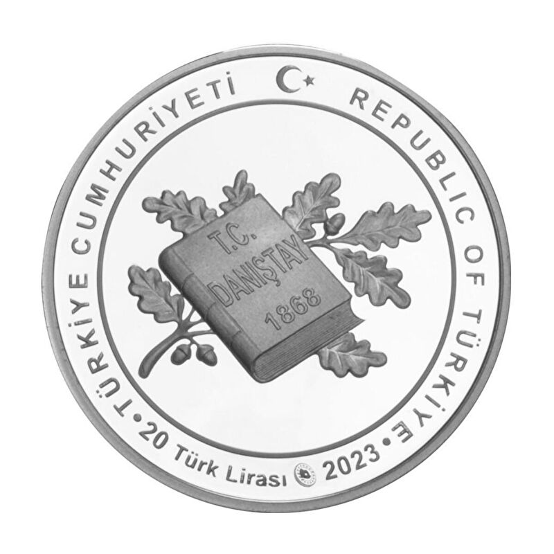 AgaKulche Danıştay 155. Yıl Gümüş Sikke Coin