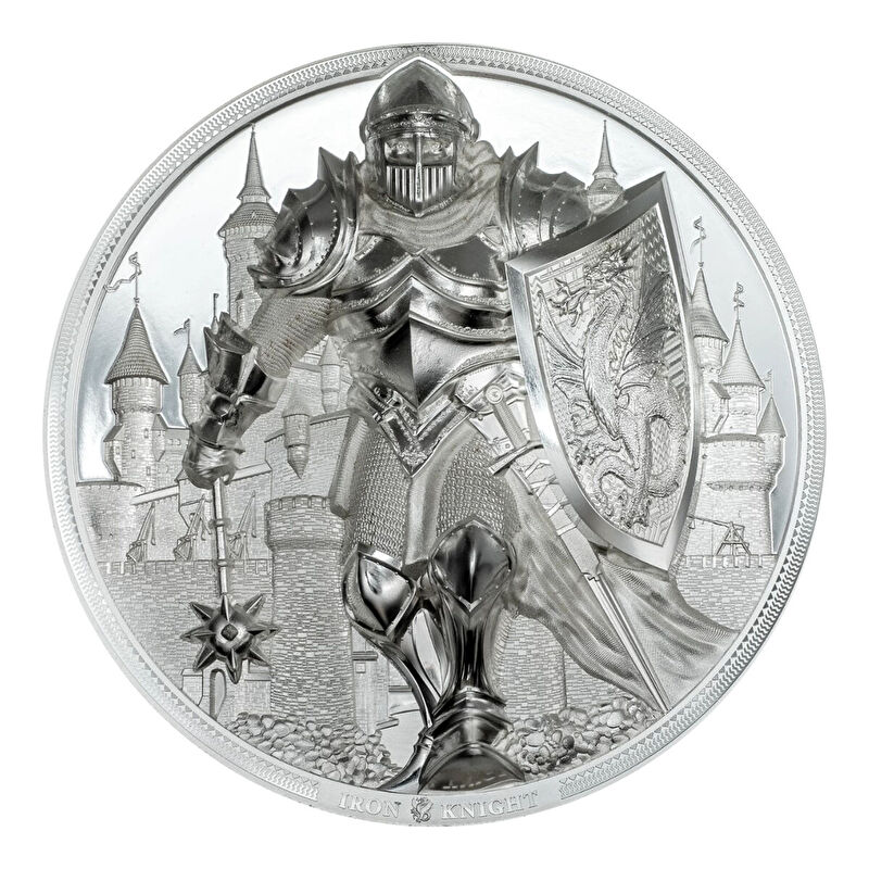 AgaKulche Demir Şövalye Gümüş Sikke Coin