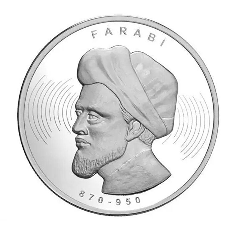 AgaKulche Farabi Gümüş Sikke Coin