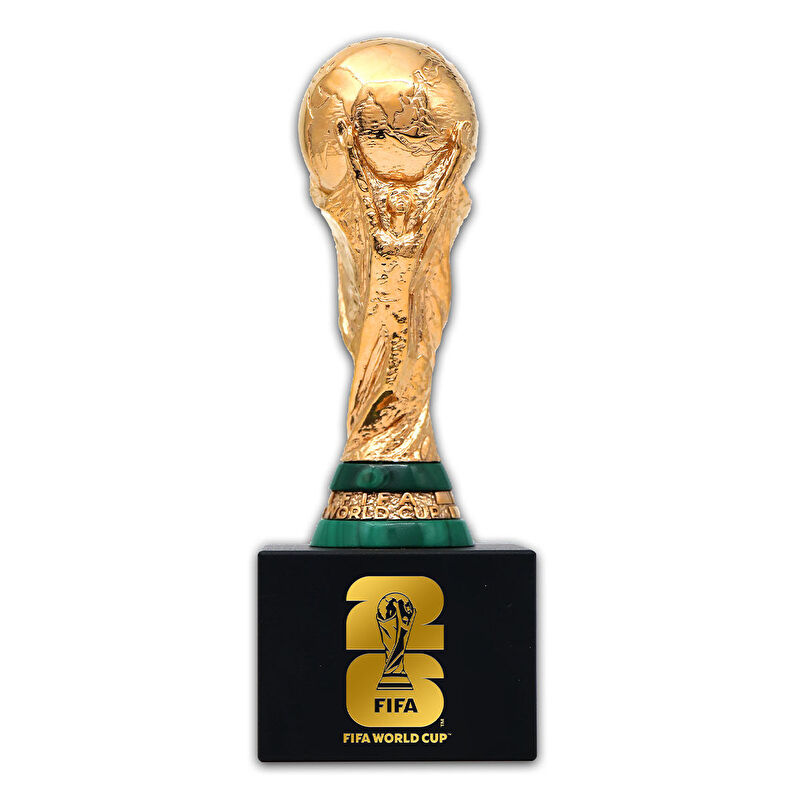 AgaKulche FIFA D&uuml;nya Kupası 2026 3D Kupa Altın Kaplama G&uuml;m&uuml;ş Sikke Coin