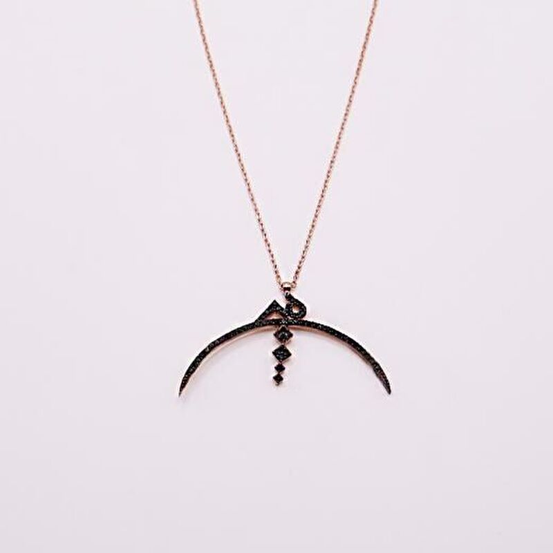 AgaKulche Silver Never Ghost Necklace
