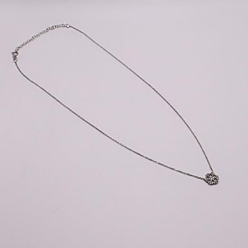 AgaKulche Silver Snowflake Ghost Necklace