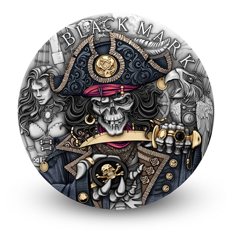 AgaKulche Black Mark Silver Coin