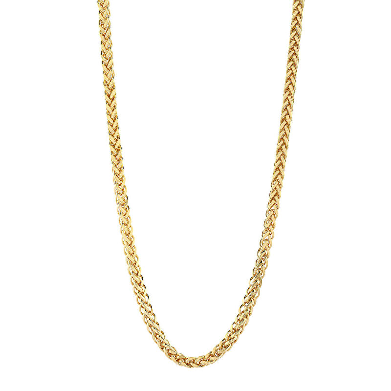 AgaKulche Square Palm 2.3 mm Gold Chain