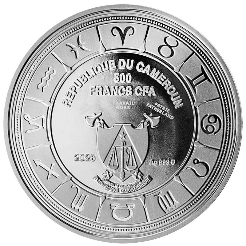 AgaKulche Koç Burcu Gümüş Sikke Coin Kolye