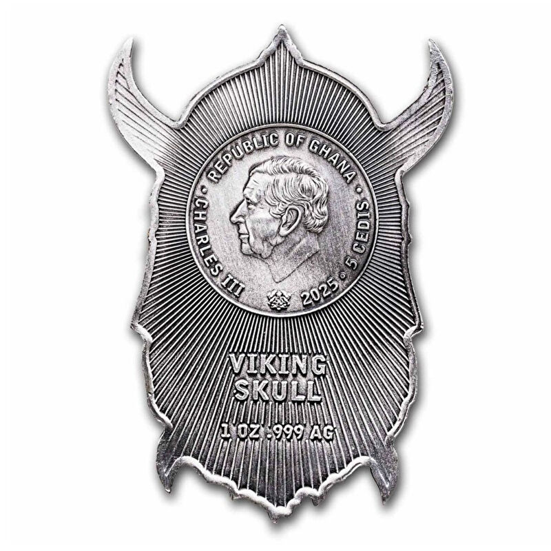 AgaKulche Kurukafa Viking Gümüş Sikke Coin