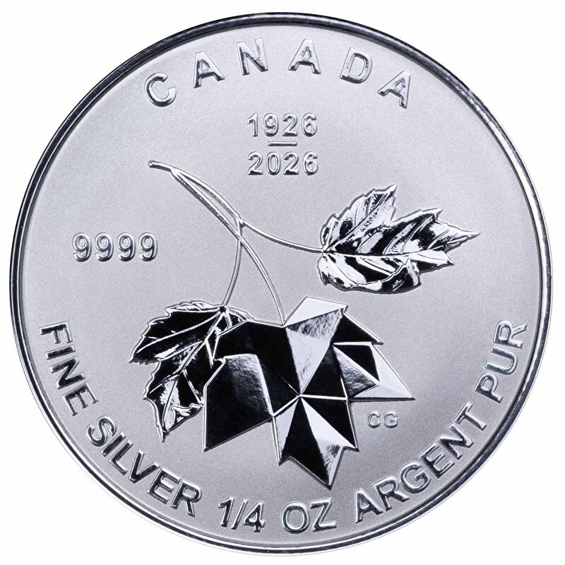AgaKulche Maple Leaf 2026 Set G&uuml;m&uuml;ş Sikke Coin
