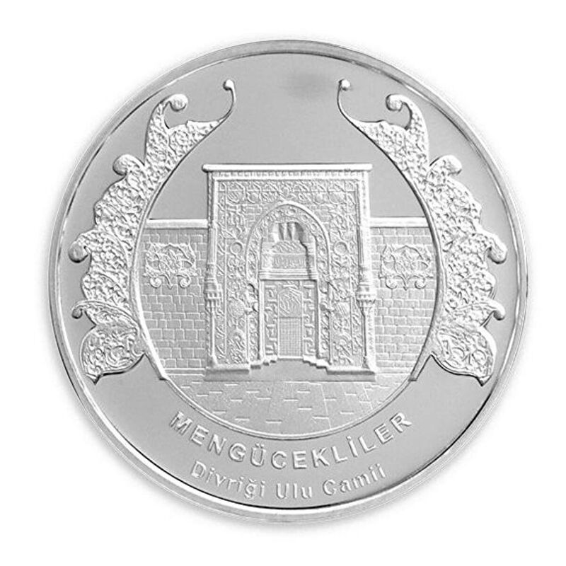 AgaKulche Meng&uuml;cekliler G&uuml;m&uuml;ş Sikke Coin