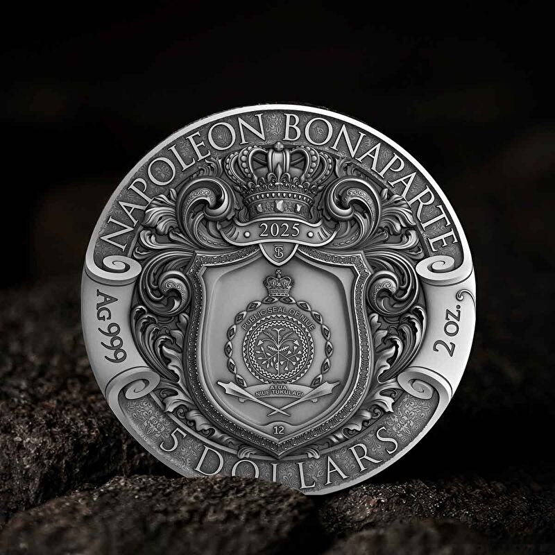 AgaKulche Napoleon Bonaparte Silver Coin