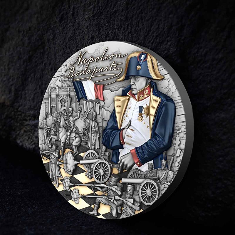 AgaKulche Napoleon Bonaparte Silver Coin