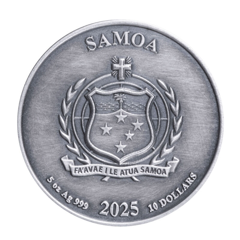 AgaKulche Poseidon&lsquo;s Trident Silver Coin