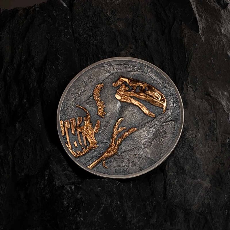AgaKulche Nimravidae Evolution 2024 1 Ounce Silver Coin