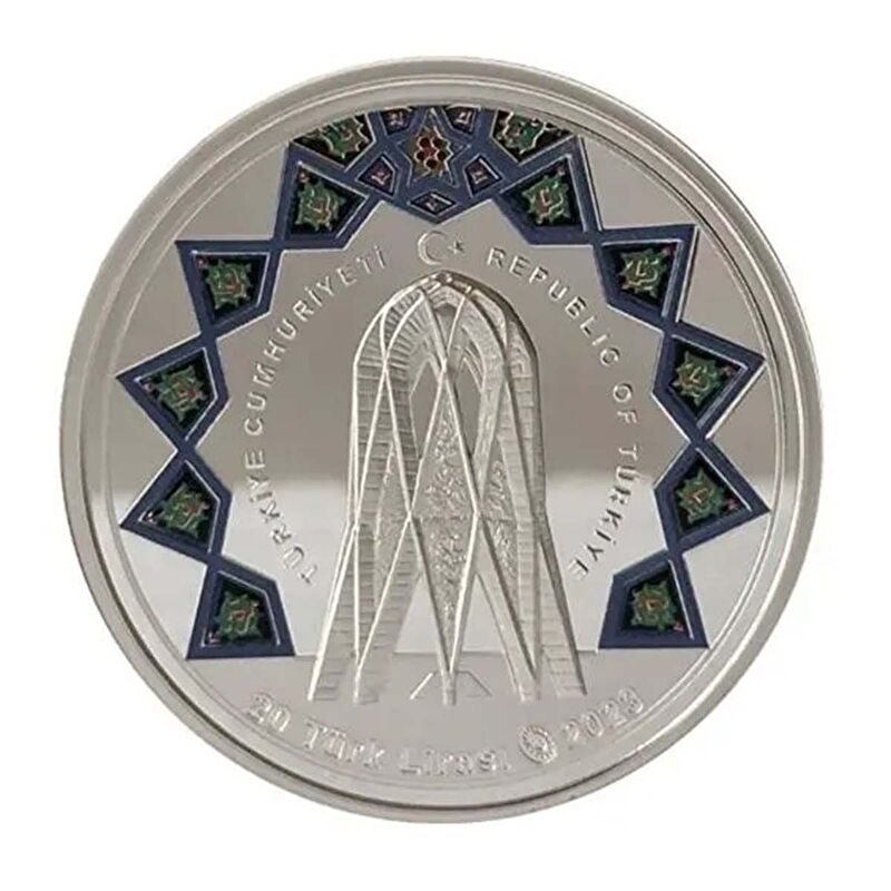 AgaKulche Ömer Hayyam Gümüş Sikke Coin