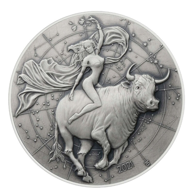 AgaKulche Goddess Europa Silver Coin