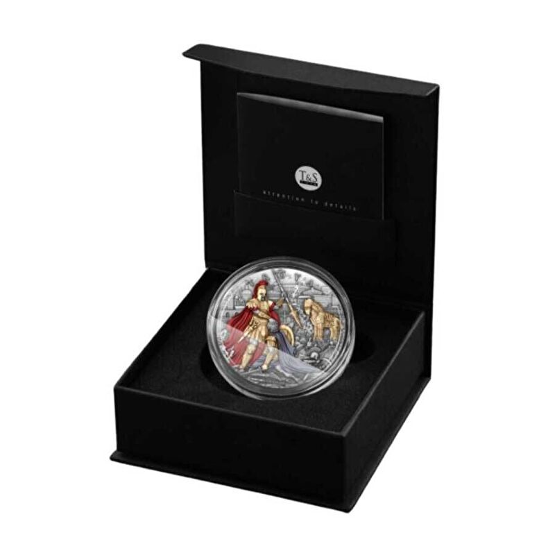 AgaKulche Troy Silver Coin